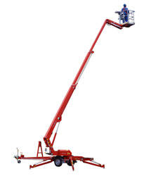Europelift TM16TJ trailer mounted lift