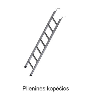 Plieninės kopėčios