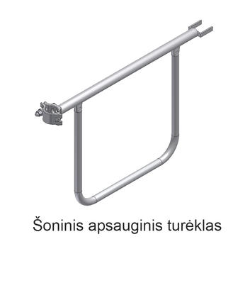 Šoninis apsauginis turėklas