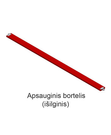Apsauginis bortelis (išilginis)
