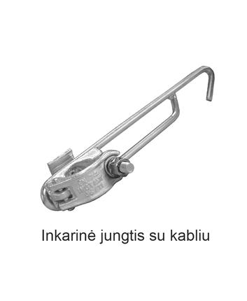 Inkarinė jungtis su kabliu